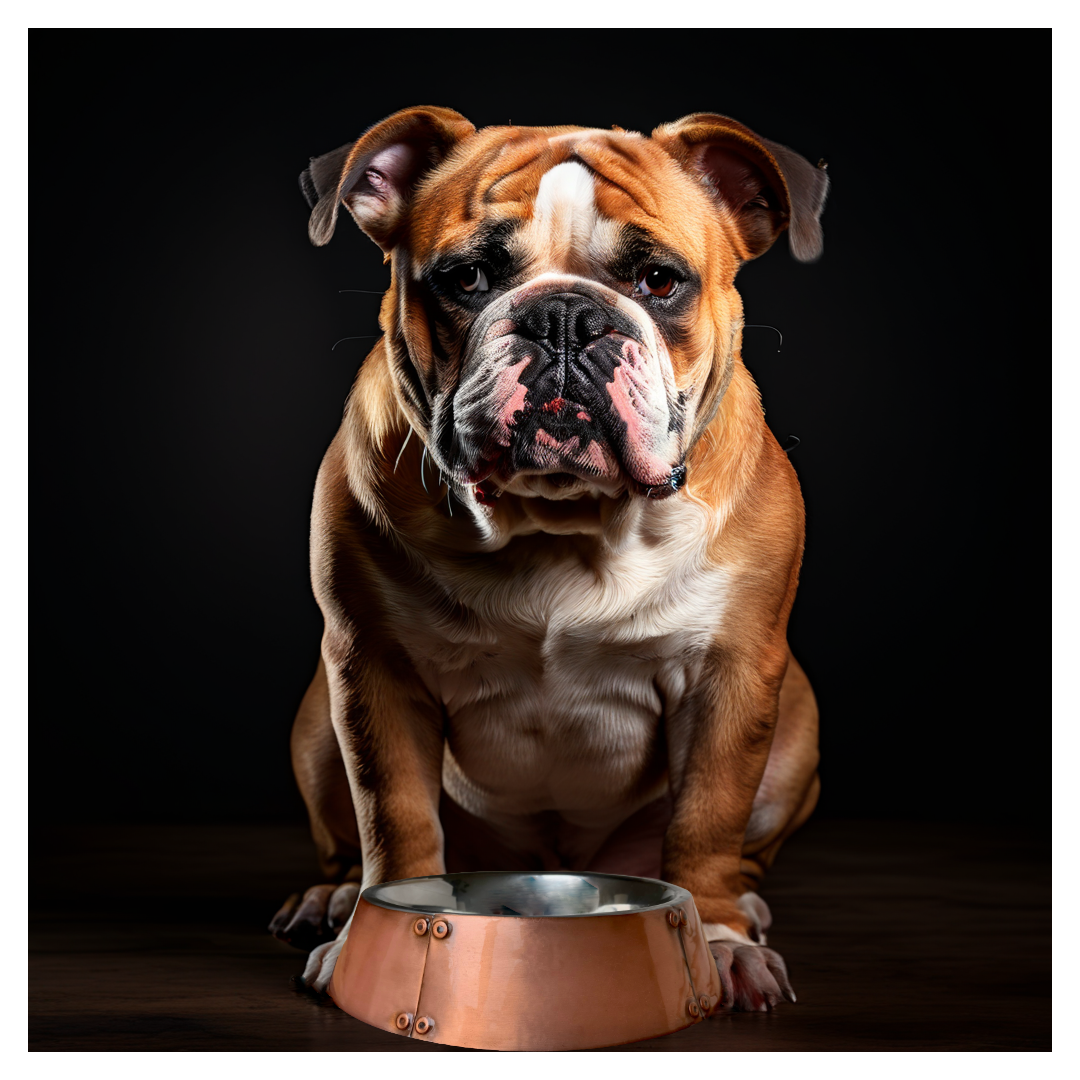 Copper Puglybowl for Dogs